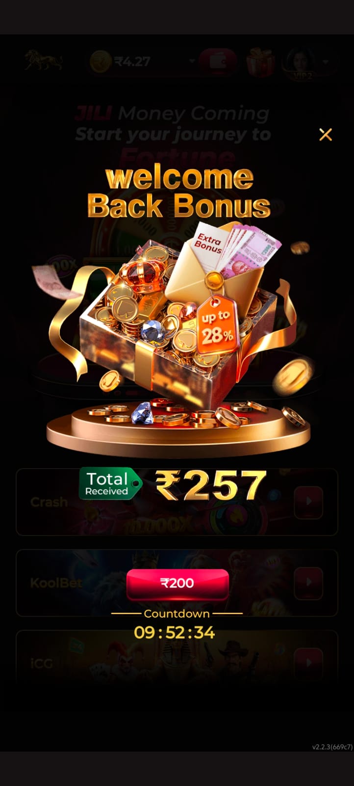 MGM Game mobile gaming platform and online game interface